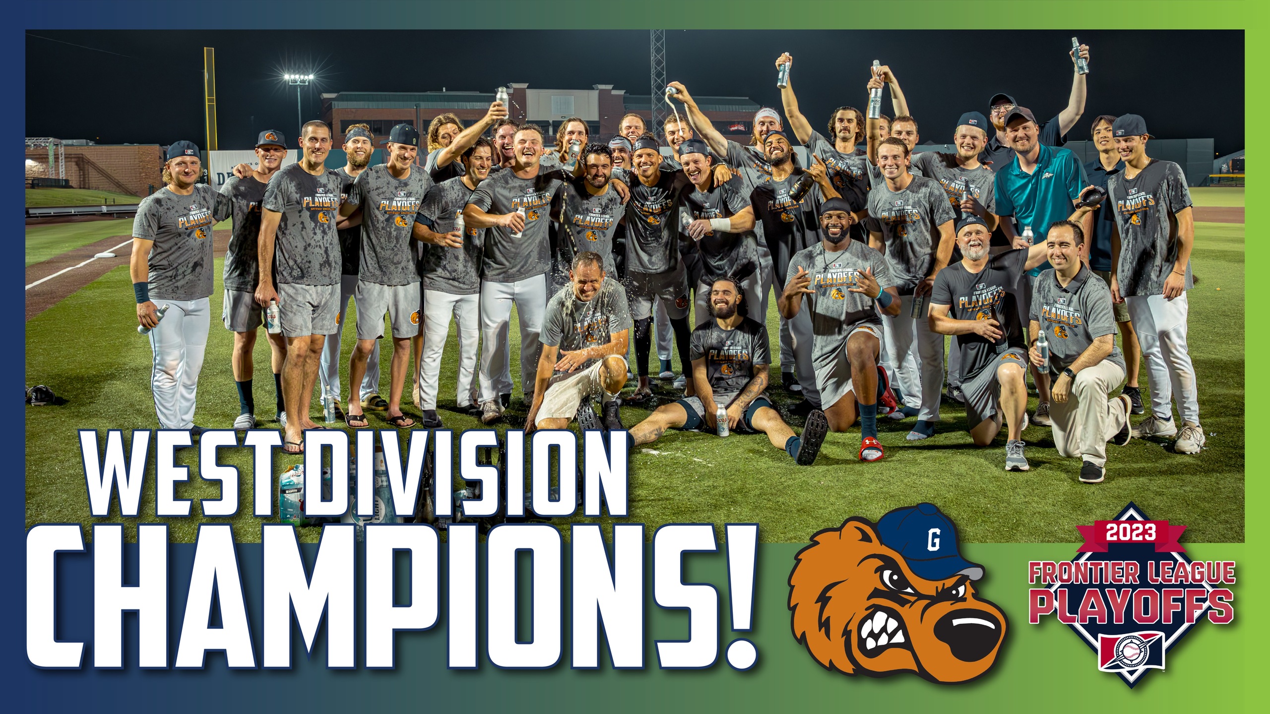 Grizzlies Clinch West Division Title With Dramatic Doubleheader Sweep
