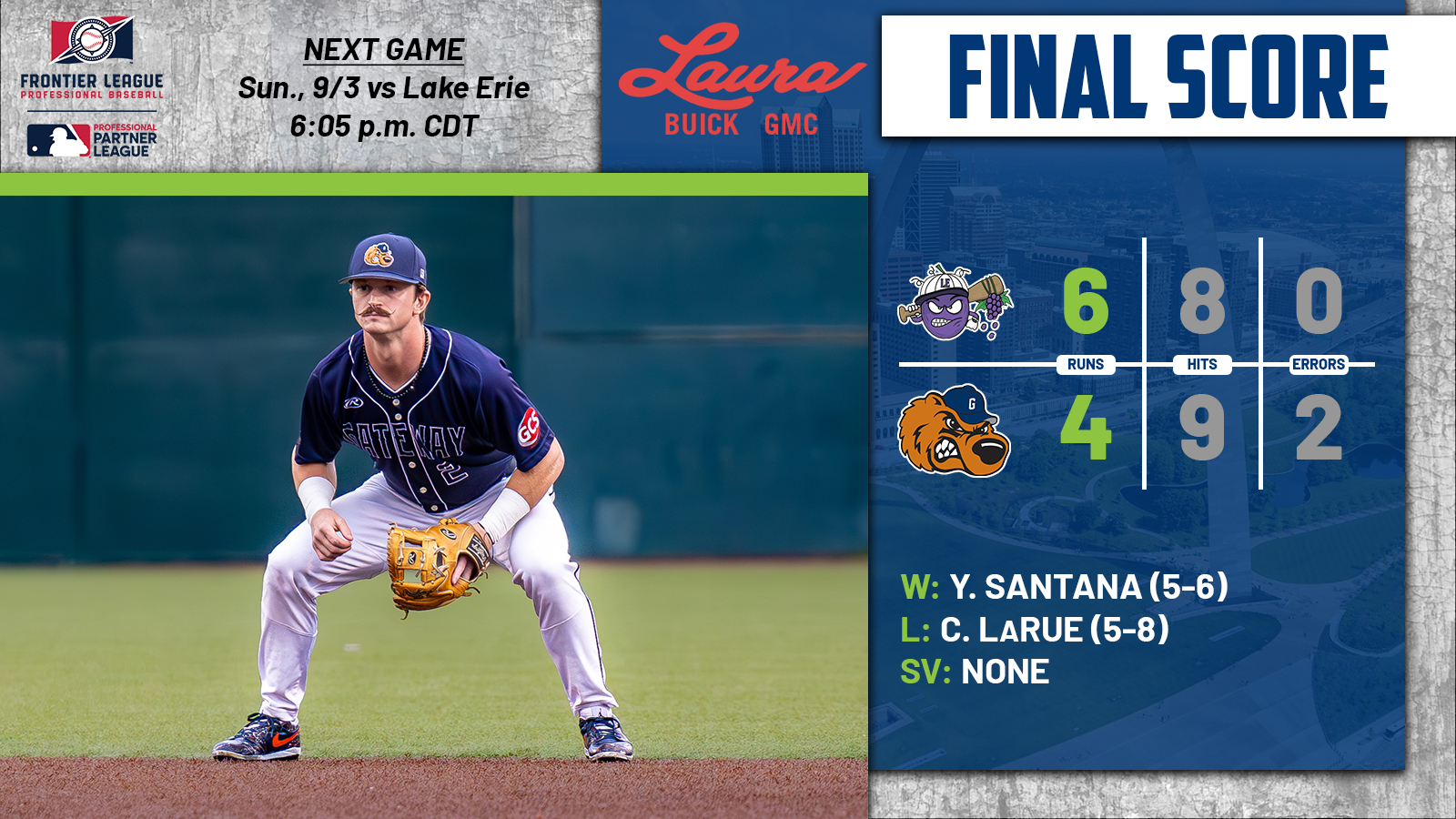 Penner Plays All Nine Positions In Grizzlies Defeat
