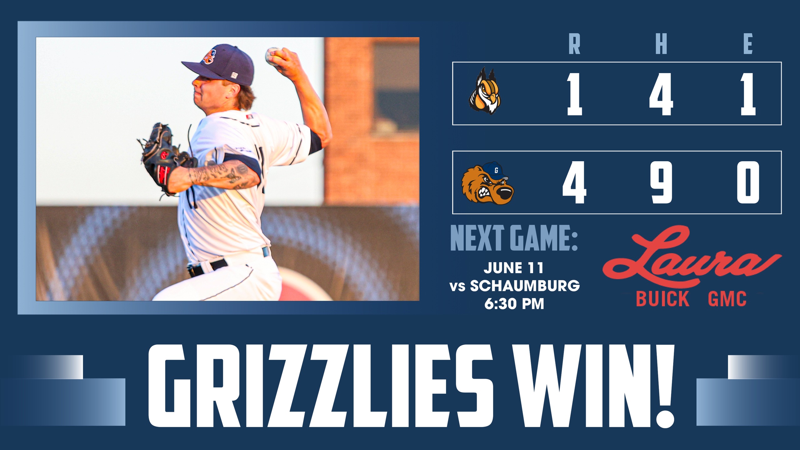 Grizzlies Win Sixth Straight Behind Dominant Vailes
